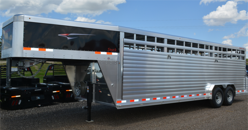 Outside photo of a Travalum Trailers Stock Trailer by Liberty Inc.